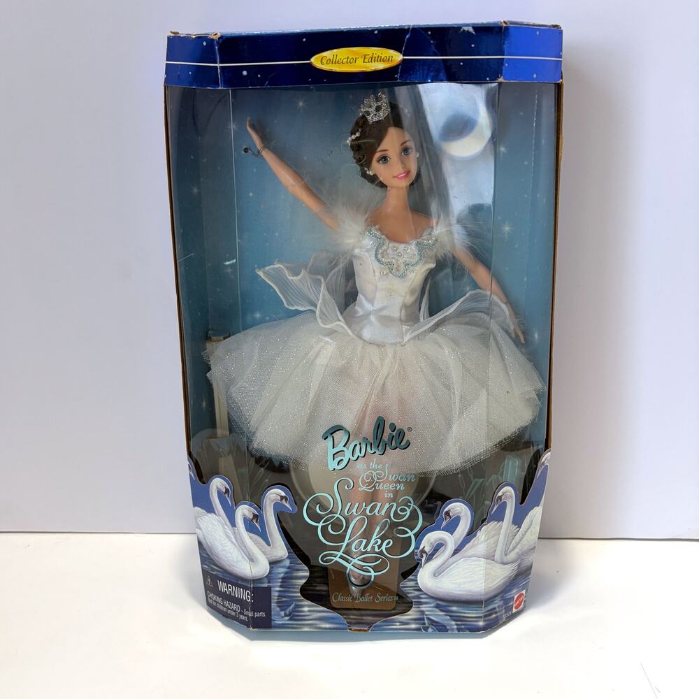Vintage 1997 Barbie as the Swan Queen Swan Lake Collector Edition NIB #18509